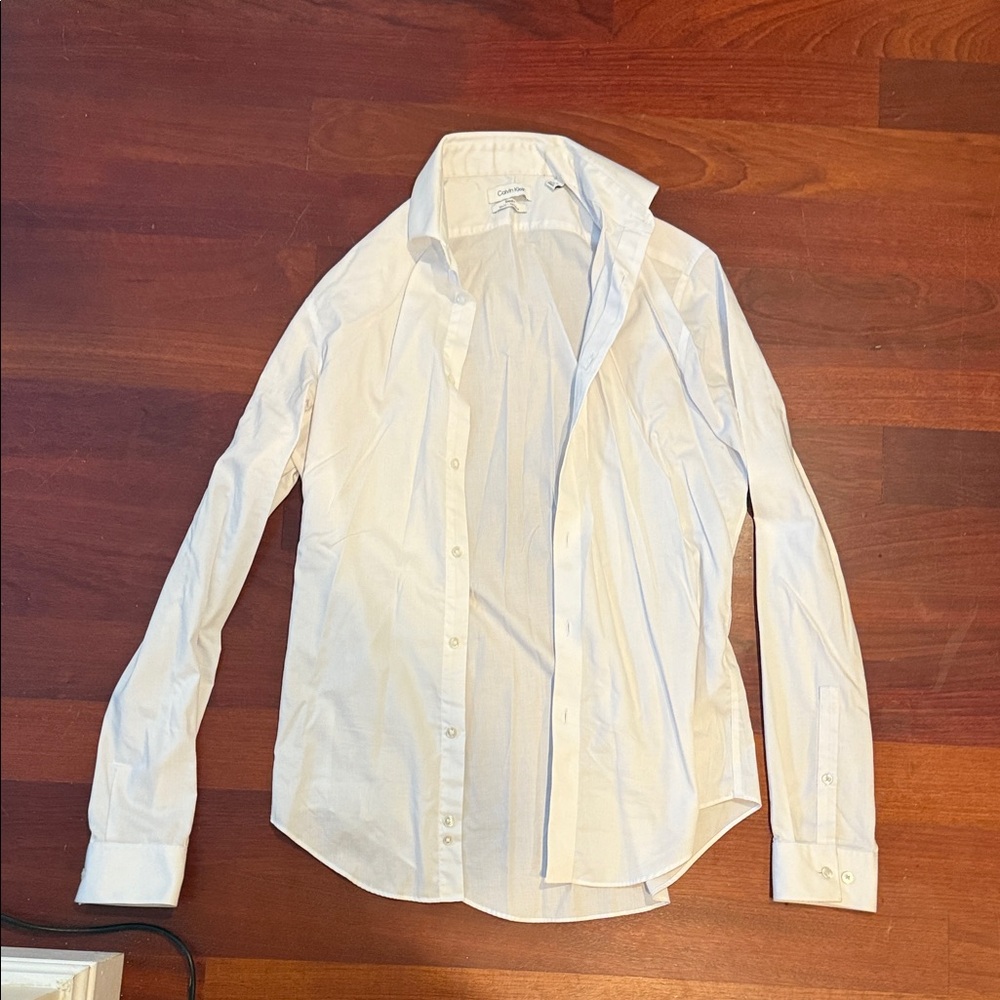 Men's Dres Shirt lot of 6 different colors slim fit 15 34/35 M